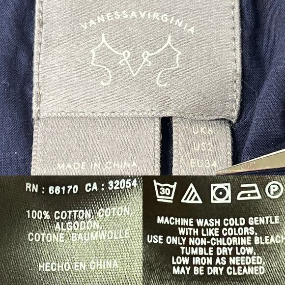 Anthropologie Vanessa Virginia Convivial Midi Dress size 2 - Picture 13 of 15